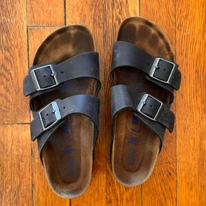 Birkenstock Arizona Oiled Leather - Black EU36/W5-5.5